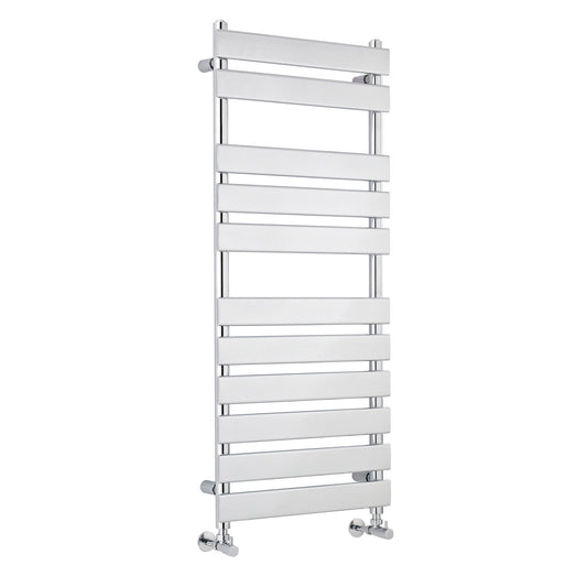 Nuie Piazza Heated Towel Rail: Revolutionise Your Bathroom with Elegant Efficiency by Buying Radiators Online UK - JJ Building Materials