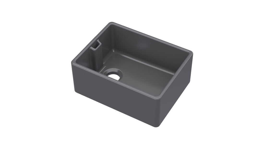 White and Soft Black Fireclay Sinks: Care and Utility Planning - JJ Building Materials