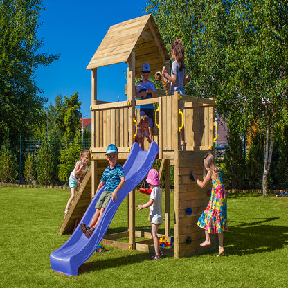 Shire Adventure Peaks Fortress 3 (Carol 3) Climbing Frame With Swing & Slide