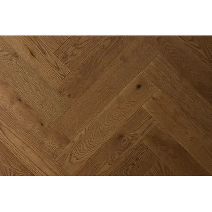 Woodpecker Classic Copper Oak Herringbone Engineered Wood Flooring (1.69m2)