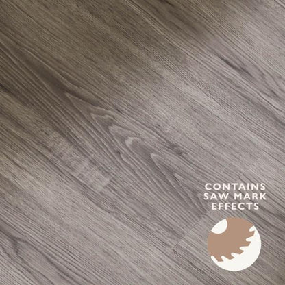 Woodpecker Craft Cinder Oak Stratex Wood Flooring With Built In Underlay (2.124m2)