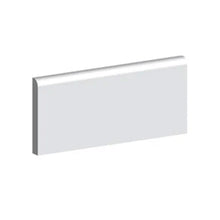 18x44mm 2.2m MR Primed Round One Edge 9mm Radius MDF Skirting Board