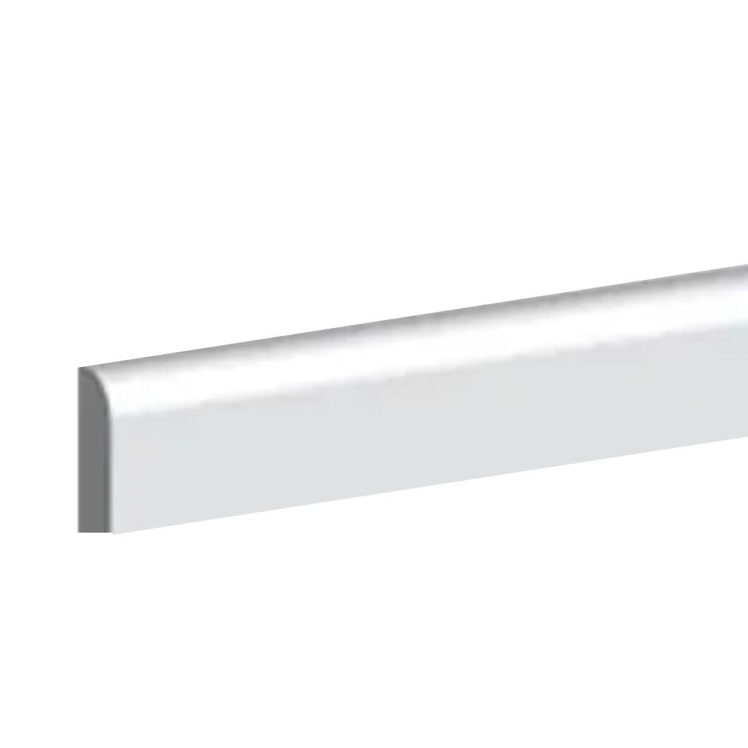 18x44mm 2.2m MR Primed Round One Edge 9mm Radius MDF Skirting Board - JJ Building Materials