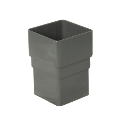 Floplast Square Downpipe Connector 65mm