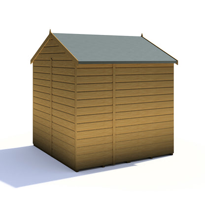 Shire Faroe 6x6ft Single Door T&G Apex Wooden Shed