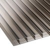 Corotherm Bronze 16mm Triplewall Polycarbonate Roofing Sheet - Ariel Plastics