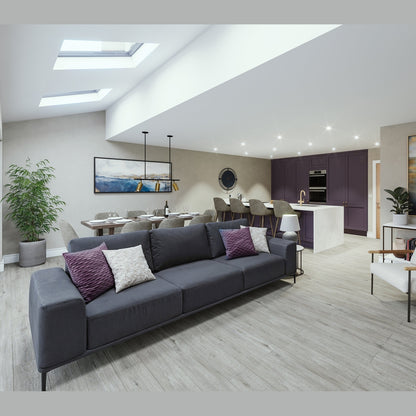 SPC Click Flooring Latte Oak 1220mm x 180mm with Built-in Underlay - Pack of 10