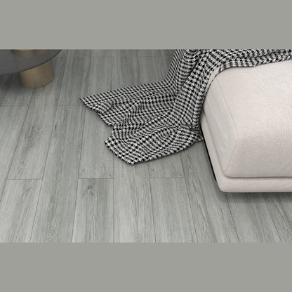 SPC Click Flooring Frosted Grey 1220mm x 180mm with Built-in Underlay - Pack of 10