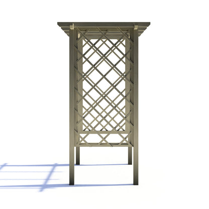 Shire 4x3ft Arch Trellis Pressure Treated Pergola