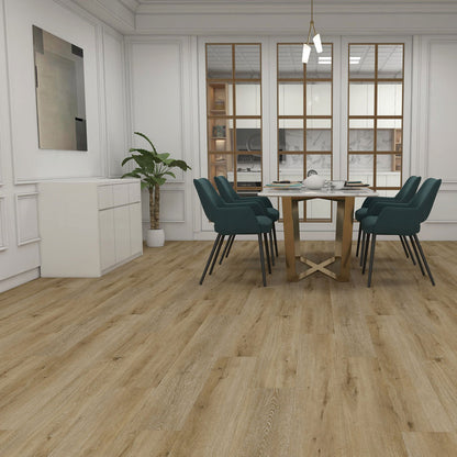 Timba Aquacore ProFlex SPC Collection  Planks Latte Oak (P2) 5.5 x 180 x 1220mm (inc. 1mm IXPE) Pack Size: 2.196m²