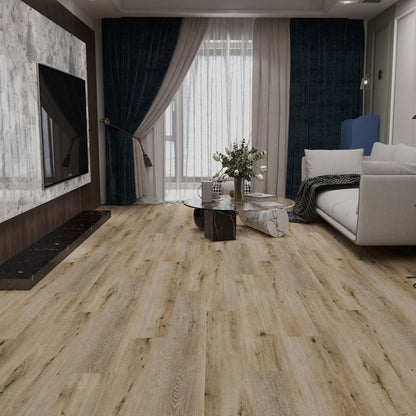 Timba Aquacore ProFlex SPC Collection  Planks Latte Oak (P2) 5.5 x 180 x 1220mm (inc. 1mm IXPE) Pack Size: 2.196m²