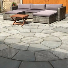 Aravalli Grey Indian 22mm Sandstone Circle Kit - Riven