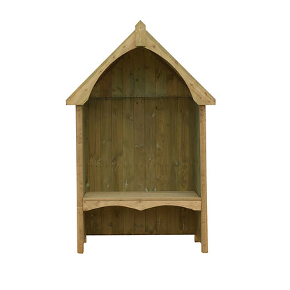 Shire Balsam Garden Arbour Seat 4 x 2ft Pressure Treated