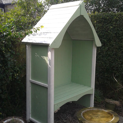 Shire Balsam Garden Arbour Seat 4 x 2ft Pressure Treated