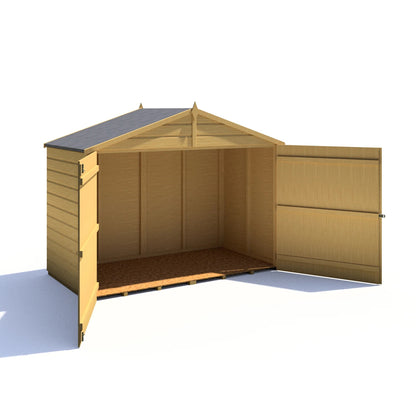 Shire 6 x 3ft Double Door Shiplap Apex Bike Shed