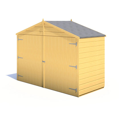 Shire 6 x 3ft Double Door Shiplap Apex Bike Shed