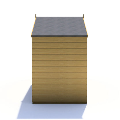 Shire 6 x 3ft Double Door Shiplap Apex Bike Shed