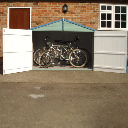 Shire 6 x 3ft Double Door Shiplap Apex Bike Shed