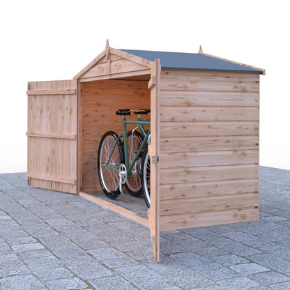 Shire 6 x 3ft Shiplap Apex Bike Shed
