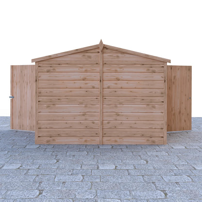 Shire 6 x 3ft Shiplap Apex Bike Shed