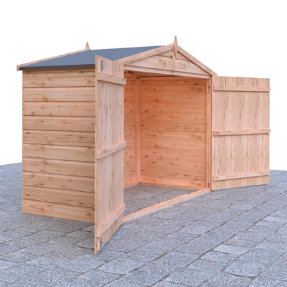 Shire 6 x 3ft Shiplap Apex Bike Shed