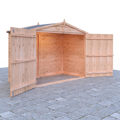 Shire 6 x 3ft Shiplap Apex Bike Shed