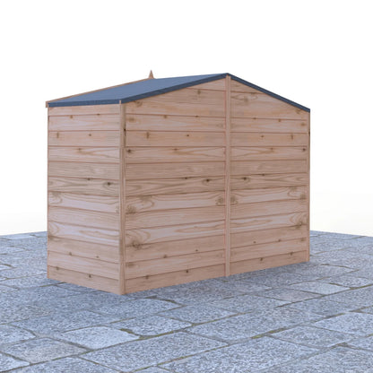 Shire 7 x 3ft Double Door Overlap Apex Bike Shed