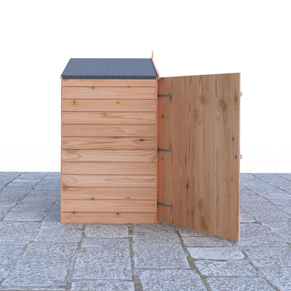 Shire 7 x 3ft Double Door Overlap Apex Bike Shed