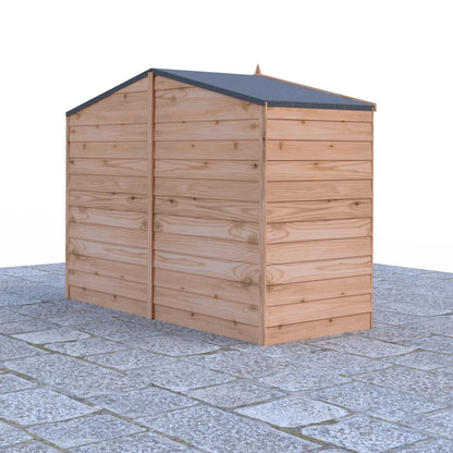 Shire 7 x 3ft Double Door Overlap Apex Bike Shed