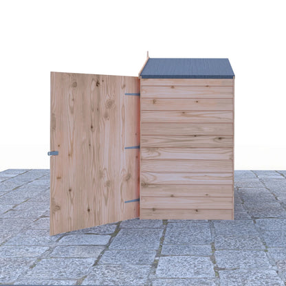Shire 7 x 3ft Double Door Overlap Apex Bike Shed