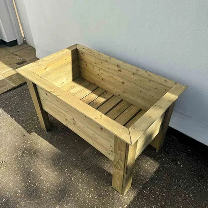 Shire Bloom Wooden Deep Planter 71 x 111 x 62cm