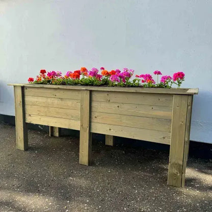 Shire Bloom Wooden Deep Planter 71 x 171 x 62cm