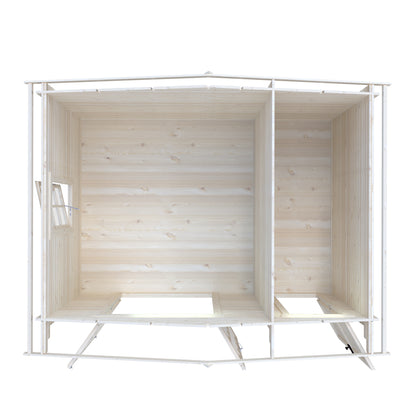 Shire Bourne 14x10ft Log Cabin With 28mm Log Thickness