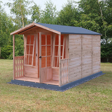 Shire Badminton 7x10ft Single Door T&G  Wooden Summerhouse