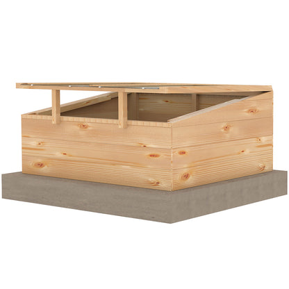 Shire Holkham Pressure Treated Cold Frame