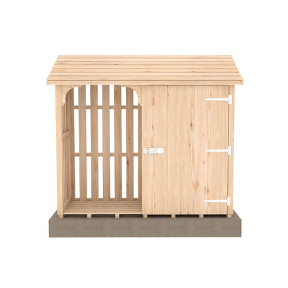 Shire 5 x 2ft Country Log and Tool Store