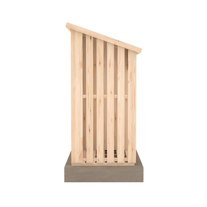 Shire 5 x 2ft Country Log and Tool Store