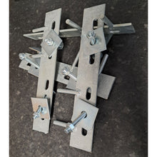 Double Height Two pin cleat with Bolts & Washers