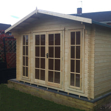 Shire Eppings Log Cabin With 28mm Log Thickness