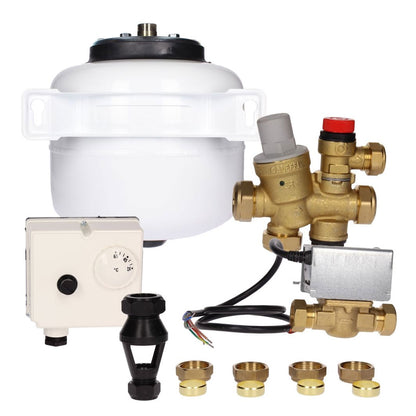 Everflo Stainless Indirect Unvented Hot Water Storage Cylinder & Kit