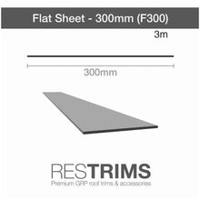 RESTRIM Flat Sheet F300 — 300 mm Flat Flashing Trim (20 m & 3 m)