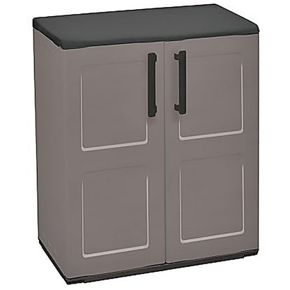 Shire 2.3 x 2.9ft Mid Storage Cupboard with Shelves