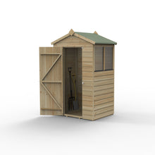 Forest Beckwood 4x3 Apex Shed - 2 Windows