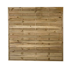 Forest 1.8m x 1.8m Pressure Treated Decorative Flat Top Fence Panel