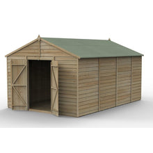 Forest 4LIFE Apex Shed 10x15 - Double Door - No Windows