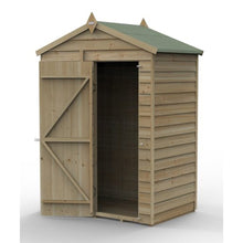 Forest 4LIFE Apex Shed 5x3 - Single Door - No Window