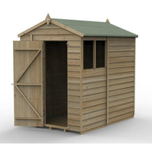 Forest 4LIFE Apex Shed 5x7 - Single Door - No Window