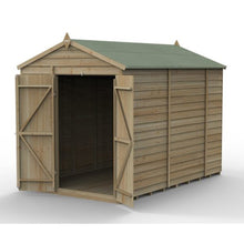 Forest 4LIFE Apex Shed 6x10 - Double Door - No Window