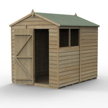Forest 4LIFE Apex Shed 6x8 - Single Door - No Window