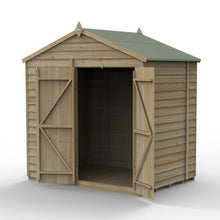 Forest 4LIFE Apex Shed 7x5 - Double Door - No Window